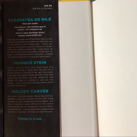 Lot of 2 Monster High HARDCOVER book by Lisi Harrison - Picture 8 of 10